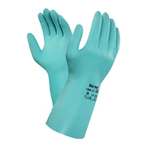 LUVA NITRILO ANTI ESTATICA VERDE 37-676 (G25G)*